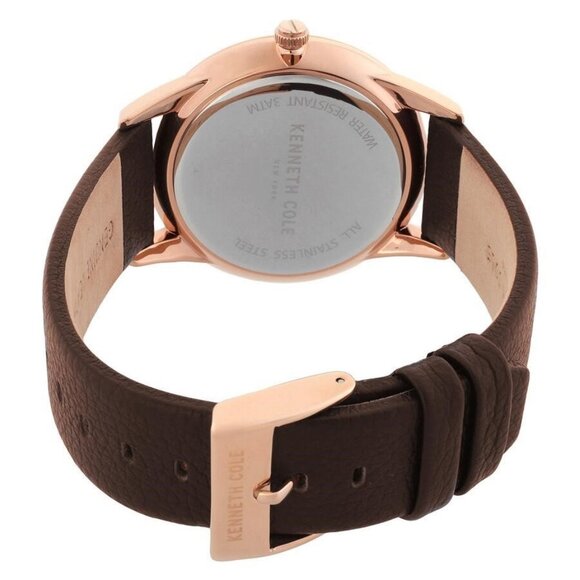 NWT Authentic Kenneth Cole New York Quartz White Dial Watch - Picture 3 of 3